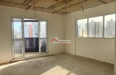 Sala à venda, 36 m² por r$ 349.400,00 - ponta da praia - santos/sp