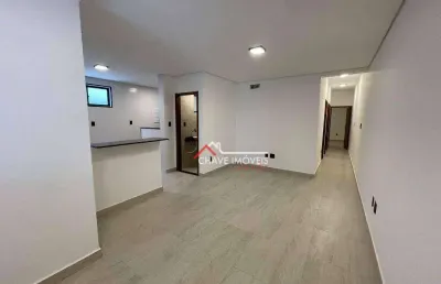 Casa nova com 3 dormitórios à venda, 99 m² por r$ 780.000 - vila belmiro - santos/sp
