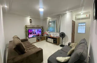 Casa com 2 dormitórios à venda, 125 m² por r$ 850.000,00 - aparecida - santos/sp