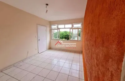 Apartamento à venda com 82m² , com 2 dormitório, vaga de garagem suficiente, bairro: boqueirao - santos/sp