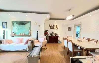 Apartamento com 2 dormitórios à venda, 106 m² por r$ 850.000,00 - pompéia - santos/sp