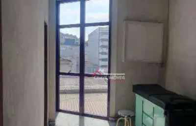 Sala à venda, 44 m² por r$ 371.000,00 - vila matias - santos/sp