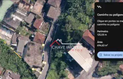 Terreno à venda, 700 m² por r$ 1.500.000,00 - josé menino - santos/sp