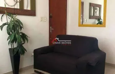 Apartamento à venda, 65 m² por r$ 340.000,00 - macuco - santos/sp