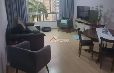 Apartamento à venda, 122 m² por r$ 800.000,00 - gonzaga - santos/sp