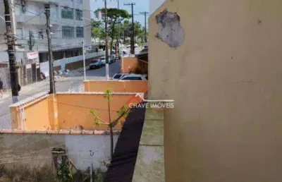 Sobrado à venda, 247 m² por r$ 1.599.000,00 - josé menino - santos/sp