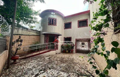 Casa para alugar, 300 m² por r$ 15.000,00/mês - encruzilhada - santos/sp