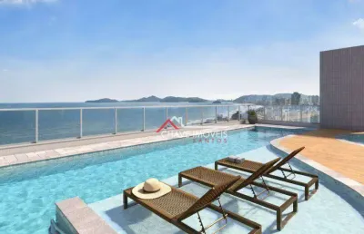 Apartamento com 3 dormitórios à venda, 129 m² por r$ 1.634.000,00 - embaré - santos/sp