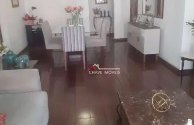 Apartamento com 3 dormitórios à venda, 180 m² por r$ 900.000,00 - ponta da praia - santos/sp