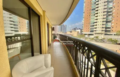 Apartamento à venda, 128 m² por r$ 1.245.000,00 - ponta da praia - santos/sp