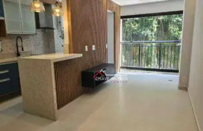 Apartamento com 2 dormitórios à venda, 63 m² por r$ 752.000,00 - marapé - santos/sp