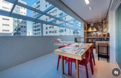 Apartamento garden com 3 dormitórios à venda, 157 m² por r$ 2.300.000,00 - embaré - santos/sp