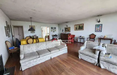 Apartamento com 3 dormitórios à venda, 225 m² por r$ 990.000,00 - aparecida - santos/sp