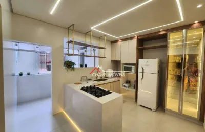 Apartamento com 2 dormitórios à venda, 83 m² por r$ 650.000,00 - ponta da praia - santos/sp