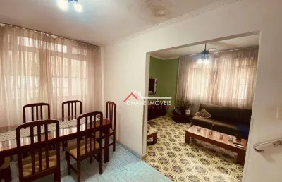 Sobrado com 3 dormitórios à venda, 177 m² por r$ 860.000,00 - campo grande - santos/sp