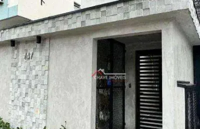 Village com 2 dormitórios à venda, 88 m² por r$ 820.000,00 - ponta da praia - santos/sp