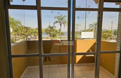 Apartamento com 3 dormitórios, 200 m² - venda por r$ 2.500.000,00 ou aluguel por r$ 9.720,00/mês - aparecida - santos/sp