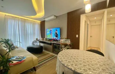 Apartamento à venda, 81 m² por r$ 1.279.000,00 - aparecida - santos/sp