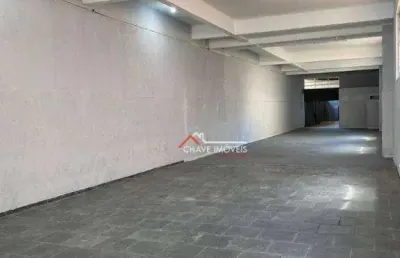 Loja comercial com 570m², piso térreo e superior localizada no bairro vila mathias em santos;