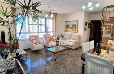 Cobertura com 3 dormitórios à venda, 258 m² por r$ 1.699.000,00 - gonzaga - santos/sp