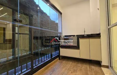 Apartamento com 2 dormitórios à venda, 62 m² por r$ 852.000,00 - marapé - santos/sp