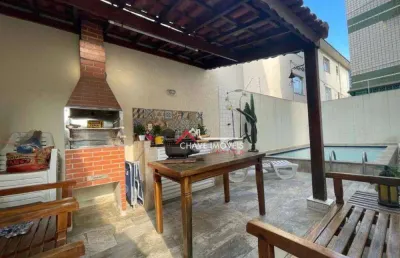 Casa com 3 dormitórios à venda, 126 m² por r$ 1.390.000,00 - embaré - santos/sp
