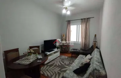 Apartamento à venda, 50 m² por r$ 375.000,00 - josé menino - santos/sp
