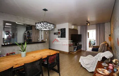 Apartamento com 2 dormitórios à venda, 84 m² - ponta da praia - santos/sp