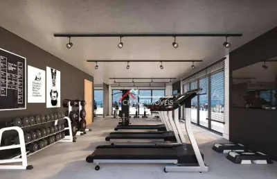 Apartamento a partir de 84,06 m2, 2 dormitórios (2 suítes), varanda gourmet, 1 vaga de garagem demarcada, no boqueirão - santos/sp
