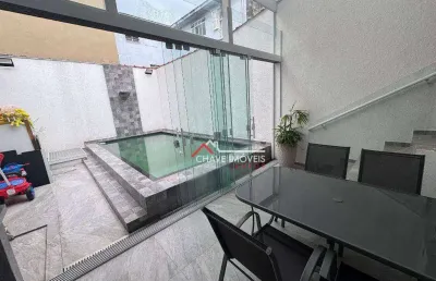 Casa com 3 dormitórios à venda, 145 m² por r$ 1.800.000,00 - vila belmiro - santos/sp