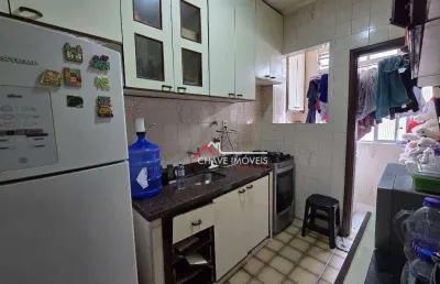 Apartamento com 2 dormitórios à venda, 70 m² por r$ 390.000,00 - embaré - santos/sp