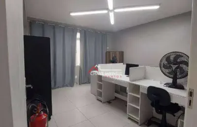 Sala comercial com 1 sala para alugar na Praça Visconde de Mauá, Centro, Santos
