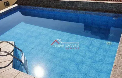 Casa com 5 dormitórios à venda, 372 m² por r$ 2.800.000,00 - ponta da praia - santos/sp