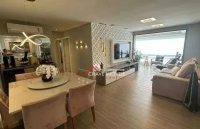 Apartamento garden com 2 dormitórios à venda, 176 m² por r$ 1.400.000,00 - josé menino - santos/sp