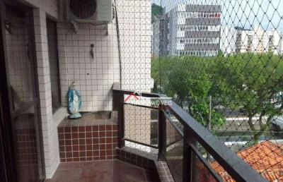 Apartamento com 3 dormitórios à venda, 136 m² por r$ 820.000,00 - campo grande - santos/sp