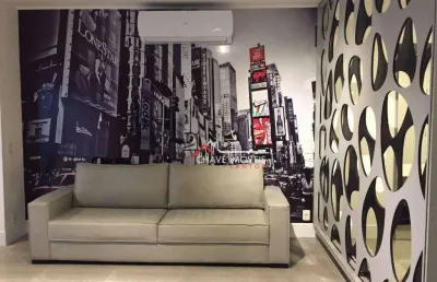 Studio com 1 dormitório à venda, 48 m² por r$ 699.000,00 - ponta da praia - santos/sp