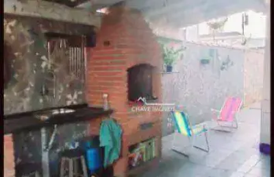 Casa com 3 dormitórios à venda, 212 m² por r$ 880.000,00 - estuário - santos/sp