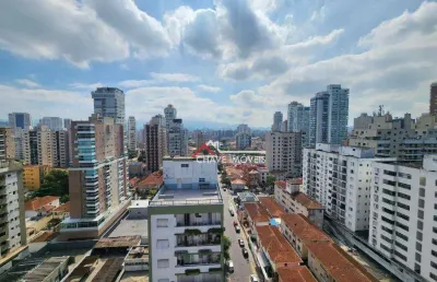 Cobertura com 3 dormitórios à venda, 337 m² por r$ 1.900.000,00 - boqueirão - santos/sp