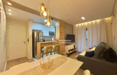 Apartamento com 2 dormitórios à venda, 63 m² por r$ 620.000,00 - marapé - santos/sp