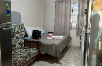 Kitnet com 1 dormitório à venda, 33 m² por r$ 298.000,00 - ponta da praia - santos/sp