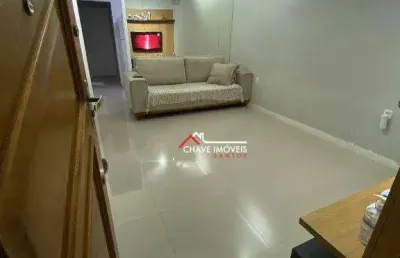 Apartamento à venda, 75 m² por r$ 324.000,00 - vila matias - santos/sp