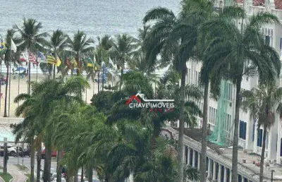 Apartamento com 4 dormitórios à venda, 126 m² por r$ 880.000,00 - gonzaga - santos/sp