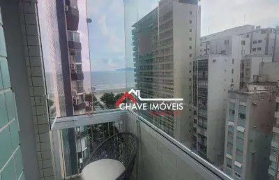 Apartamento com 1 dormitório à venda, 50 m² por r$ 580.000,00 - embaré - santos/sp