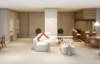 Apartamento com 3 dormitórios à venda, 88 m² por r$ 1.017.760 - campo grande - santos/sp