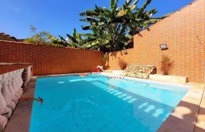 Sobrado com 3 dormitórios à venda, 130 m² por r$ 1.590.000,00 - campo grande - santos/sp