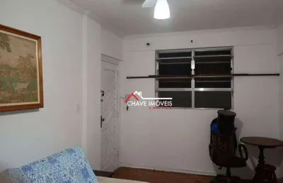 Apartamento com 2 dormitórios para alugar, 80 m² por r$ 4.000,02/mês - gonzaga - santos/sp