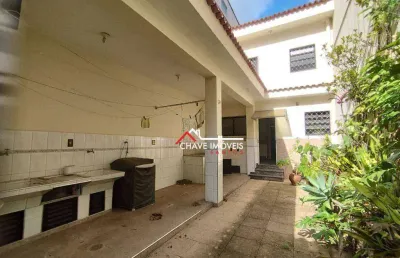Sobrado com 3 dormitórios, 180 m² - venda por r$ 1.650.000,00 ou aluguel por r$ 12.000,00/mês - gonzaga - santos/sp