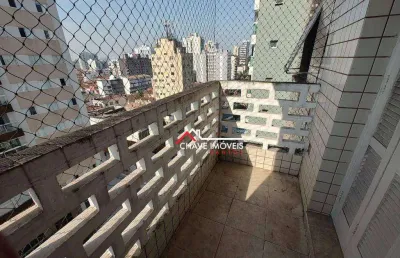Apartamento à venda, 54 m² por r$ 290.000,00 - embaré - santos/sp