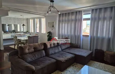 Apartamento com 4 dormitórios à venda, 173 m² por r$ 1.065.000,00 - gonzaga - santos/sp