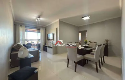 Apartamento com 3 dormitórios à venda, 107 m² por r$ 1.180.000,00 - embaré - santos/sp